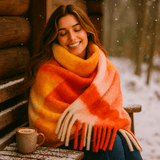 Scarvello - Scarf Lana Spessa - Colorata - Oversize - Calda