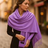 Sciarpa Cashmere Donna - Lunga - Morbida - Elegante - Inverno
