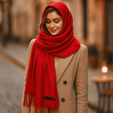 Sciarpa Cashmere Donna - Lunga - Morbida - Elegante - Inverno