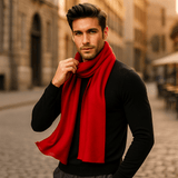 Sciarpa Cashmere Invernale - Uomini - Morbida - Calda - Elegante - Lunga