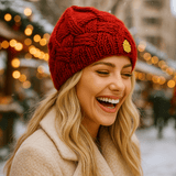 Cappello invernale da donna Elena - caldo - lavorato a maglia