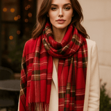 Sciarpa Liora - Morbida - Elegante - A Quadri