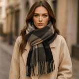 Sciarpa Liora - Morbida - Elegante - A Quadri