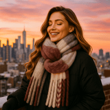 Scarvello - Scarf Lana Spessa - Colorata - Oversize - Calda