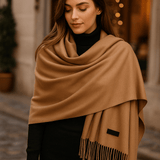 Sciarpa Cashmere Donna - Lunga - Morbida - Elegante - Inverno